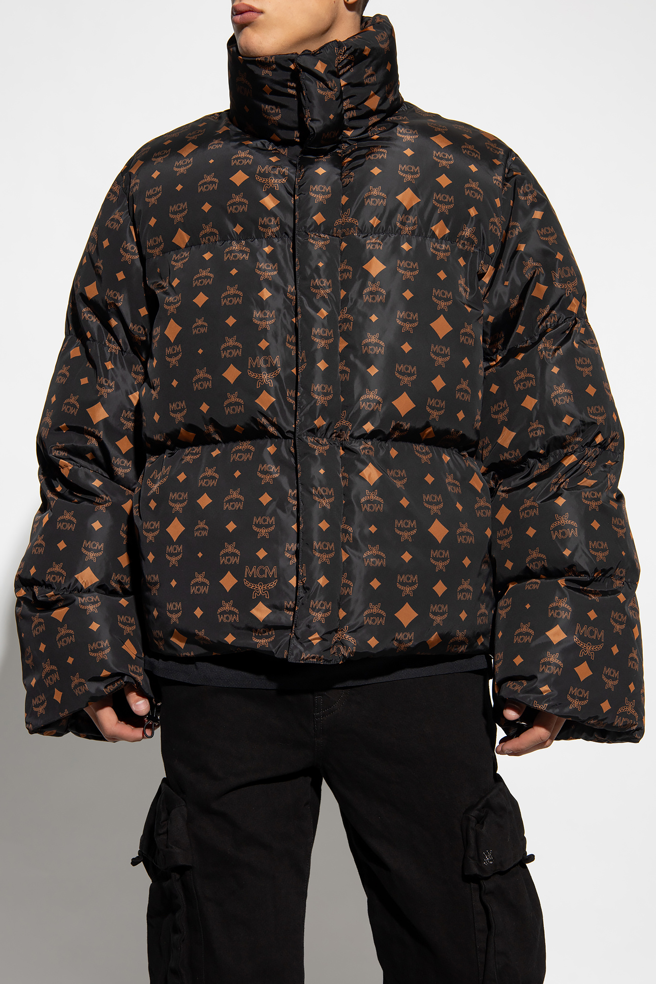 Black Puffer jacket MCM Vitkac GB